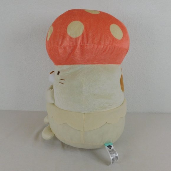 Mushroom Cap Cat Plush San-X Sumikko Gurashi Neko Large 2021 18” Stuffed Animal - Picture 3 of 9